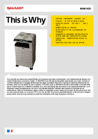 Um das Dokument anzuzeigen Sharp MXM182D Bedienungsanleitung