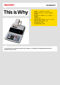 Um das Dokument anzuzeigen Sharp CS-2635RHGY Bedienungsanleitung