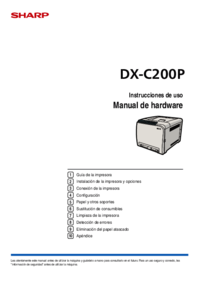 Um das Dokument anzuzeigen Sharp DX-C200P Bedienungsanleitung