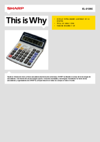 Um das Dokument anzuzeigen Sharp EL-2125C Bedienungsanleitung