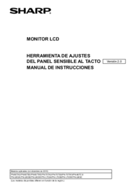 Um das Dokument anzuzeigen Sharp PN-60TA3 Bedienungsanleitung