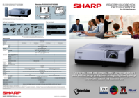 Um das Dokument anzuzeigen Sharp PG-D3510XL Bedienungsanleitung