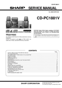 Um das Dokument anzuzeigen Sharp Actius PC-RD20 Wartungshandbuch