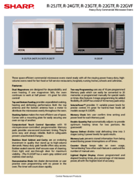 Um das Dokument anzuzeigen Sharp R-23GTF Bedienungsanleitung
