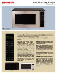 Um das Dokument anzuzeigen Sharp R-530EW Bedienungsanleitung